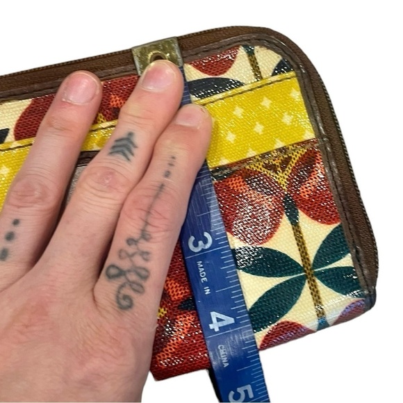 Fossil Wristlet Keyper Coated Canvas Wristlet - Picture 9 of 9